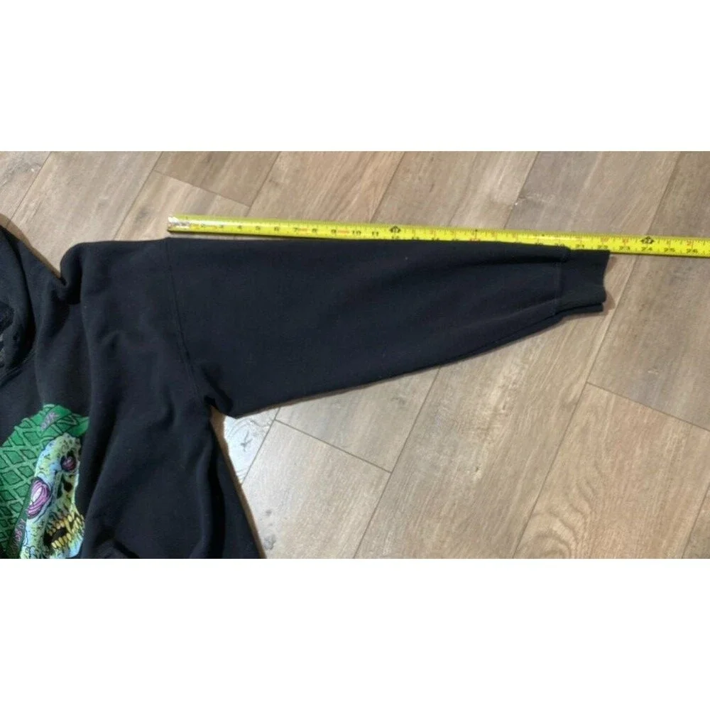 Rare Sheck Wes Mudboy Astroworld Travis Scott Mens L Tour Zombie Hoodie Black - Picture 7 of 10